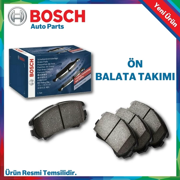 Peugeot 301 C-Elysee Bosch Ön Fren Balata Takımı