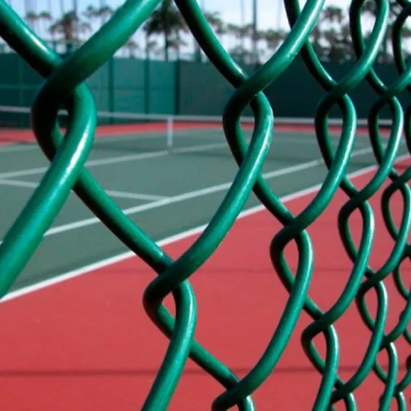 Tel 3 mm Pvc Kaplı Helezon Çit Teli 5x5 Göz 200cmx20m - 3