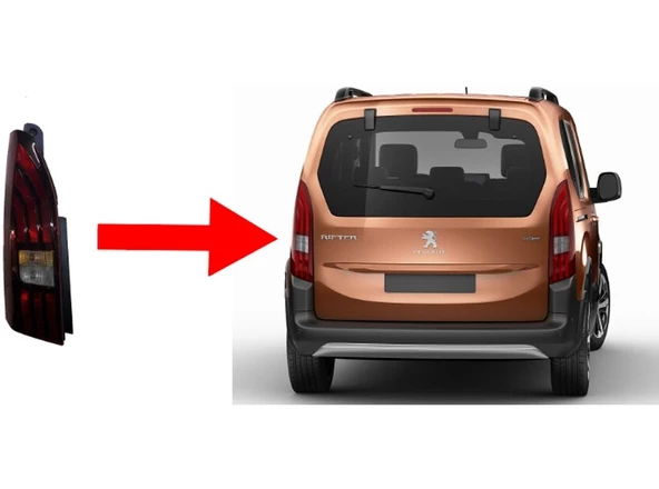 Stop Lambası Sol Partner 2019- Rifter 2019- 9819427380 ürün görseli 1