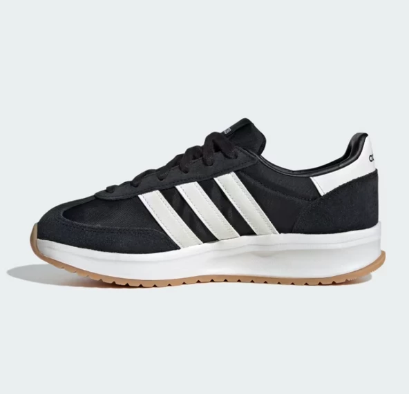 adidas Run 70s CBlack/Whiete Kadın Spor Ayakkabı IH8595 - Resim 2