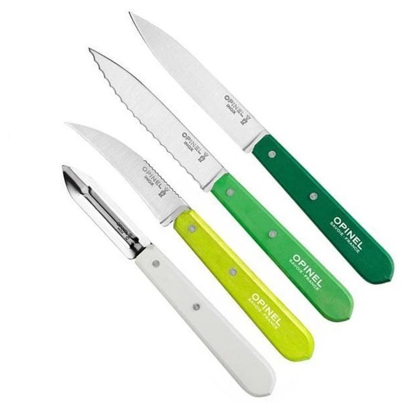 Opinel OP-001709 Les Essentials Primavera 4'lü Bıçak Seti