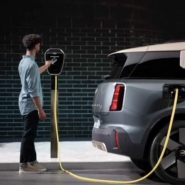Mini Essential Wallbox 22 kW Kablolu Araç Şarj istasyonu - 2