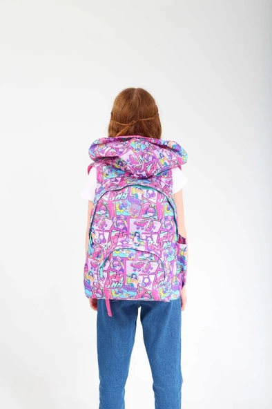 Kaukko Kıds Sırt Çantası Evolutıon Funny L5194 - Resim 2