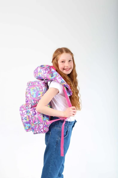 Kaukko Kıds Sırt Çantası Evolutıon Funny L5194 - Resim 3