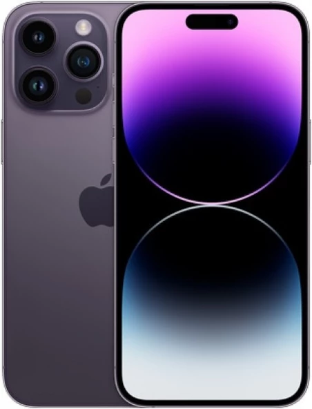 Yenilenmiş Apple iPhone 14 Pro Max - 128 GB - Derin Mor
