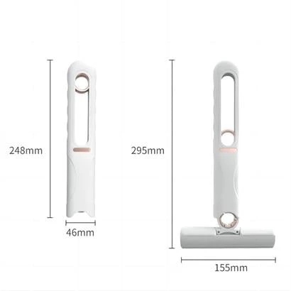 BUFFER® Çok Amaçlı Cam Fayans Mini Temizlik Mopu Fırçası - 6