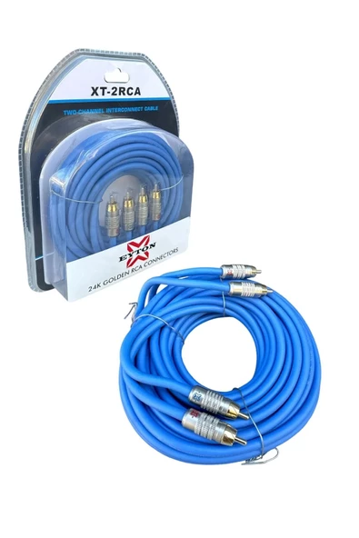 Eyton XT-2RCA Anfi Kablosu 2rca 2rca 5mt - 2