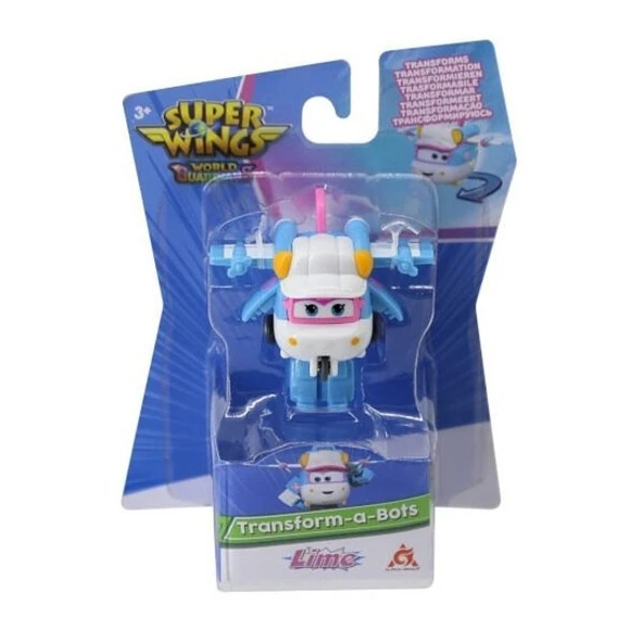 Hari̇ka Kanatlar Transform A Bots Süpercharged Mini Lime ile Gökyüzünde Macera! ürün görseli 1