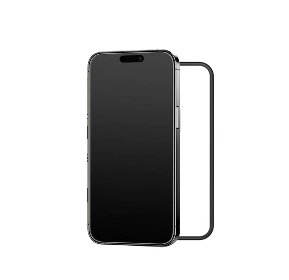 İphone 16 Uyumlu MATE Parmak izi bırakmayan Ekran Koruyucu Jelatin