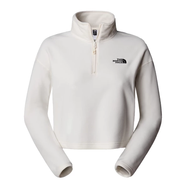 The North Face Kadın 100 GLACIER CROPPED YARIM FERMUAR SWEATSHİRT NF0A855N4HP1