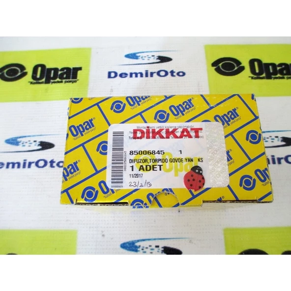 85006845 Difuzor Torpido Gövde Yan Kartal-Sahin Opar 377180537 - Resim 5