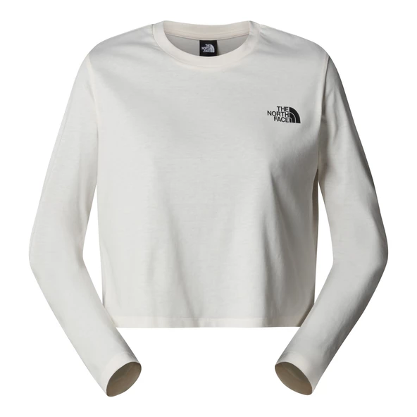 The North Face Kadın L/S SIMPLE DOME CROP T-SHİRT NF0A89FKQLI1