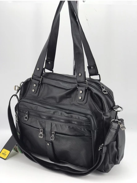 Monalisa Home Yıkamalı Deri Kadın Omuz Çantası ürün görseli 1