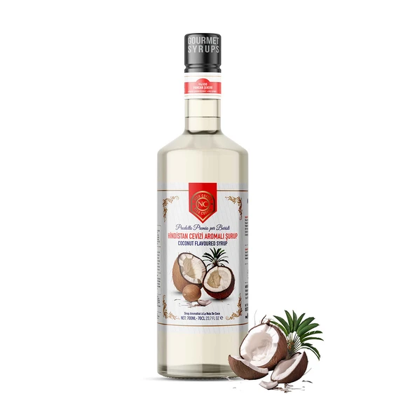 Nish Hindistan Cevizi Aromalı  Şurup 700 ML - Pet Şişe ürün görseli