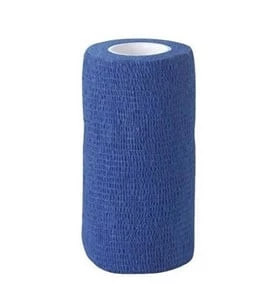 SAYBERK - COBAN ELASTİK KENDİNDEN YAPIŞKALI BANDAJ MAVİ 10 CM X 4.5 METRE (1 ADET) - 1