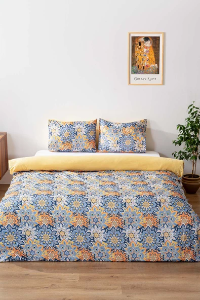 Mandala Çift Kişilik Nevresim Takımı - 3