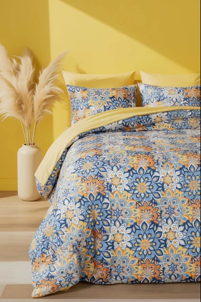 Mandala Çift Kişilik Nevresim Takımı - 1