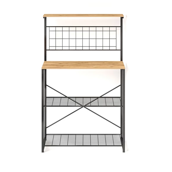 Eportatif Çok Amaçlı Dolap Mutfak Rafı Bango Masa Çam 1433 - 6