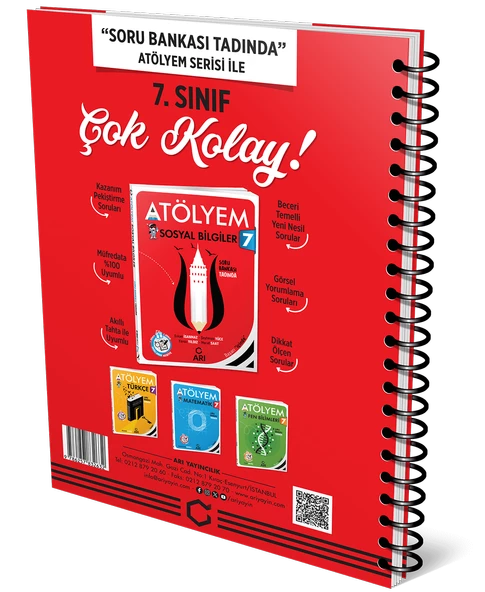 Arı Yayınları 7 Sınıf Sosyal Bilgiler Defteri Sosyolimo - 2