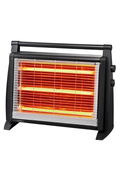 Lx-2831 Buharlı Quartz Isıtıcı Siyah - 2