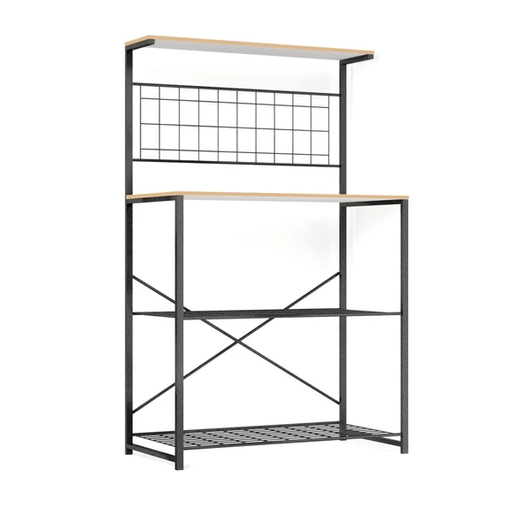 Eportatif Çok Amaçlı Dolap Mutfak Rafı Bango Masa Beyaz 1434 - 6