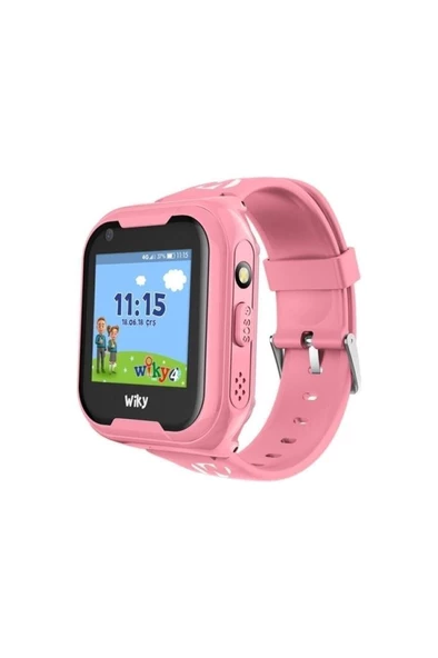 Wiky Watch 4g Görüntülü Konuşma Akıllı Çocuk Saati Pembe