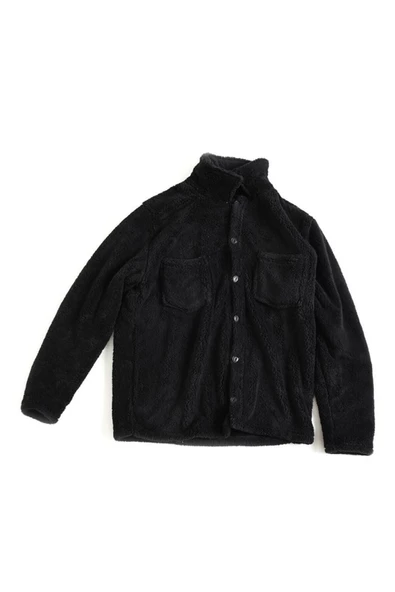 Fiftycolor Unisex Siyah Peluş Ceket - 7