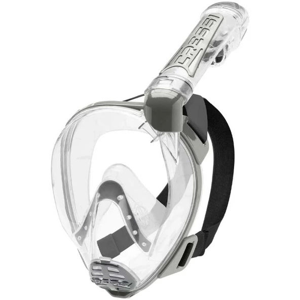 Cressi Duke Tam Yüz Maske  CLEAR-SILVER S - M