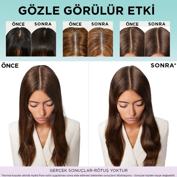 L'Oréal Paris Elseve Hydra [Hyaluronic] Pure Salisilik Asit İçeren Yağlanma Karşıtı Arındırıcı Şampuan 300 ml - 5