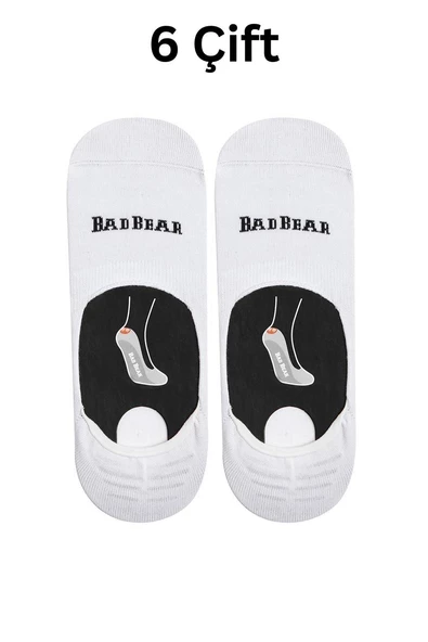 Bad Bear 18.01.02.001-C03 Core Zero 6lı Unisex Babet Çorap - 1