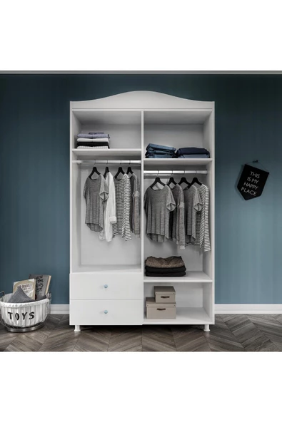 ROSEPAL Rose Angel Büyüyebilen Mavi Kulplu Bebek Odası - 4