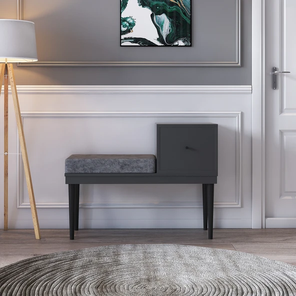 ROSEPAL Paris Grinin Esintisi Modern Çok Amaçlı Puf
