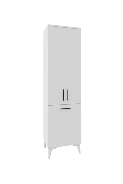 ROSEPAL Sezar Kirli Sepetli Banyo Dolabı - 6
