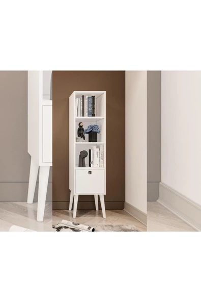 ROSEPAL Major Beyaz Kitaplık - 2