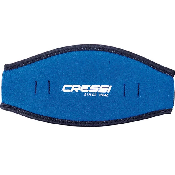 Cressi Neoprene Maske Bandı  BLUE