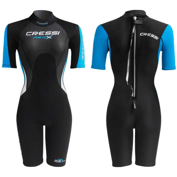 Cressi Med X Lady Shorty Dalış Elbisesi  Standart 2.5MM - NO:2 / S