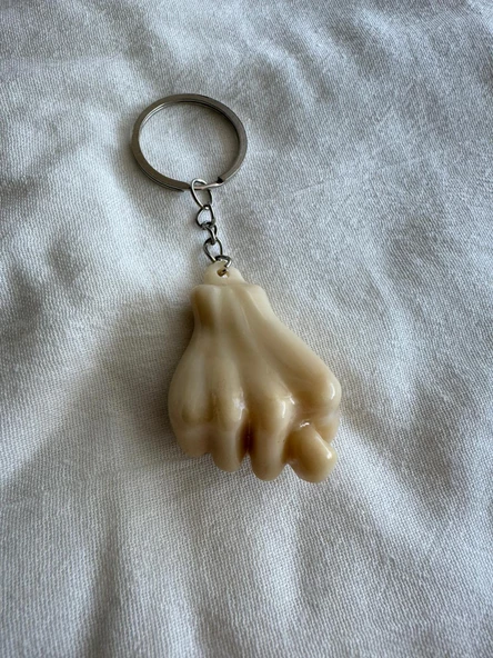 ANK-KEMİK TEN RENGİ NAH EL HAREKETİ ANAHTARLIK