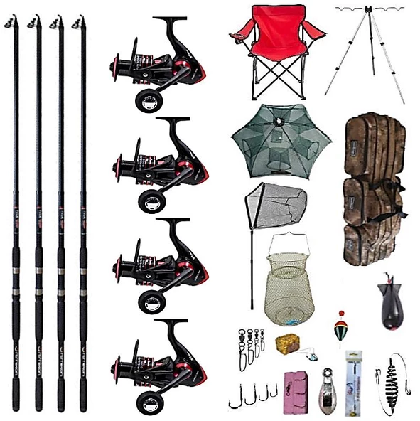 Hit-Pro 3.90 mt / Hit-Pro 6000 FULL + FULL 4 lü Olta Seti 75 Parça