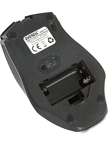 Everest Smw-777 Usb Siyah 2.4Ghz Optik Wireless Mouse - 4
