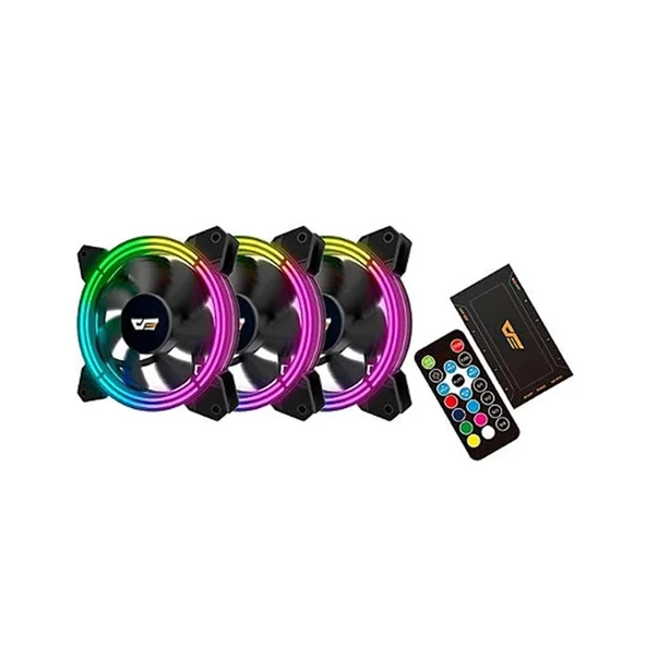 DF CF11 Pro A-RGB 3x12CM Fan Kit (3lü) + Kontrolcü + Kumanda