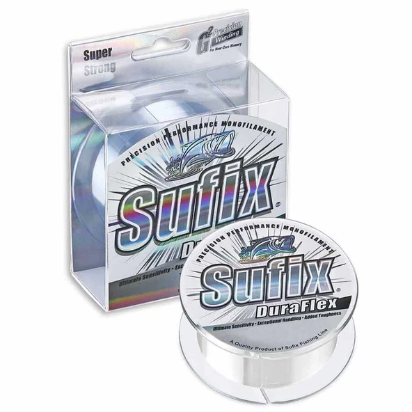 Sufix Duraflex Misina  CLEAR 0.35MM - 300MT - 11.5KG