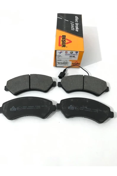 BEŞER BEŞER 4357/1 ARKA BALATA  VOLKSWAGEN AMAROK  16- (AKSESUARLI) 65508206002 ürün görseli