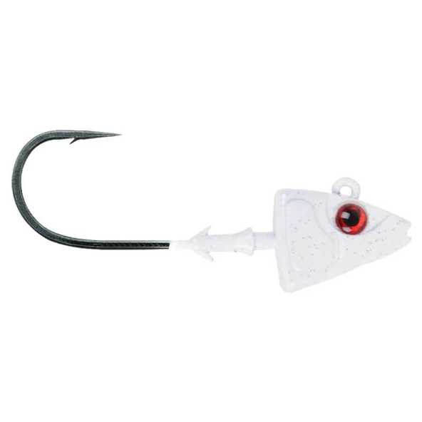 Mustad Sd840 Shad Jig Head  WH - WHITE 3.5GR - 3LU - 1-0