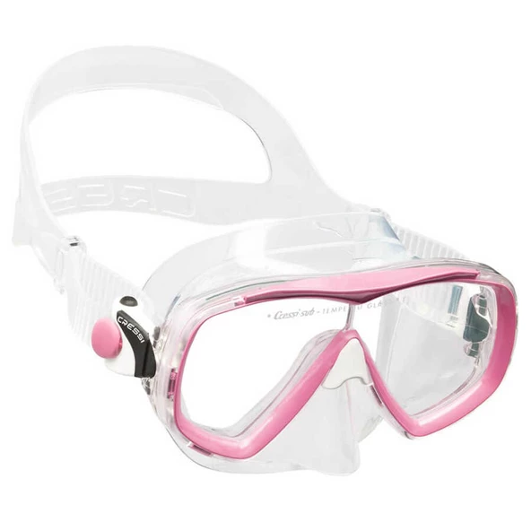 Cressi Estrella Dalış Maskesi  CLEAR - PINK