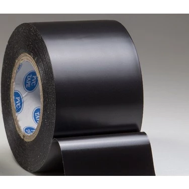 WUVERA Pvc Kanal Izole Bant Siyah Renk 0.13 x 48 mm x 20 yds - 3