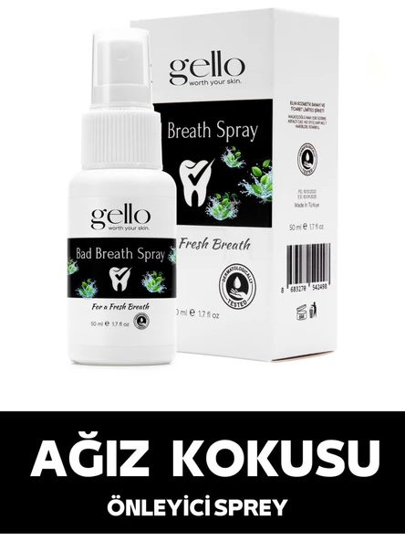 Gello Ağız Kokusu Önleyici Sprey 50 ml