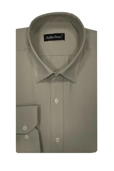 Atilla Özer Uzun Kol Slim Fit Erkek Gömlek-6849