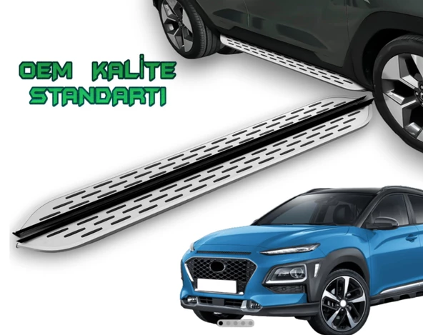 KONA 2018 2019 2020 2021 2022 2023 2024 2025 ARACA ÖZEL YAN BASAMAK ürün görseli 1