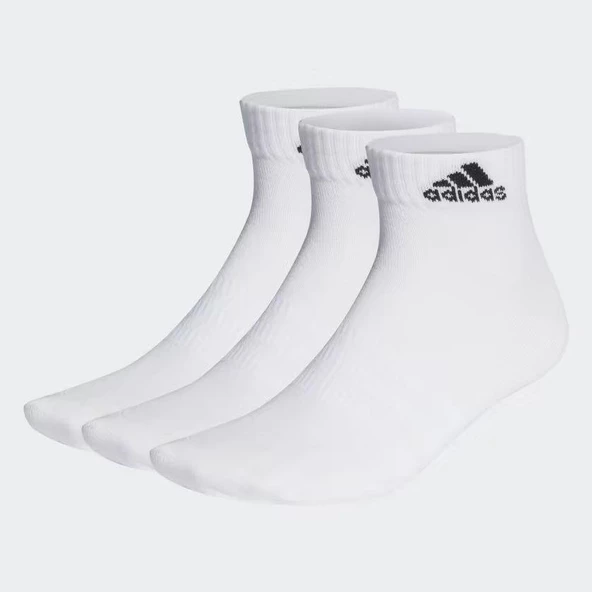 Adidas Unisex T Spw Ank 3P Beyaz Spor Çorabı HT3468