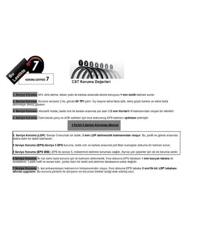 CST Cst Dış Lastik 700X45C 28/175 C1920 Platınum Eps/ldp(Zırhlı) - 2
